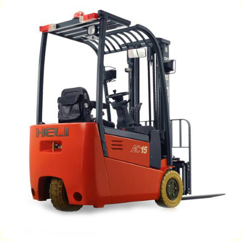 3轮电动叉车1.5吨后