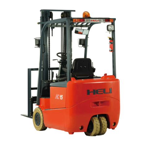 3轮电动叉车1-2吨前氦